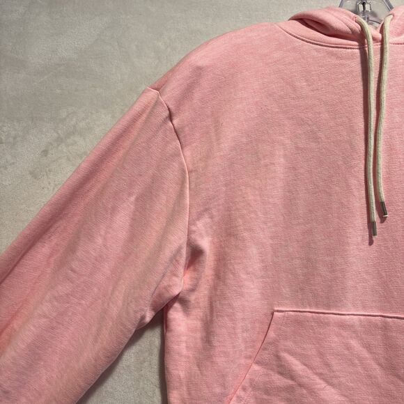Gap Women's Vintage Soft Balloon Sleeve Hoodie Sweatshirt Pink Size Small NWT - Picture 2 of 15